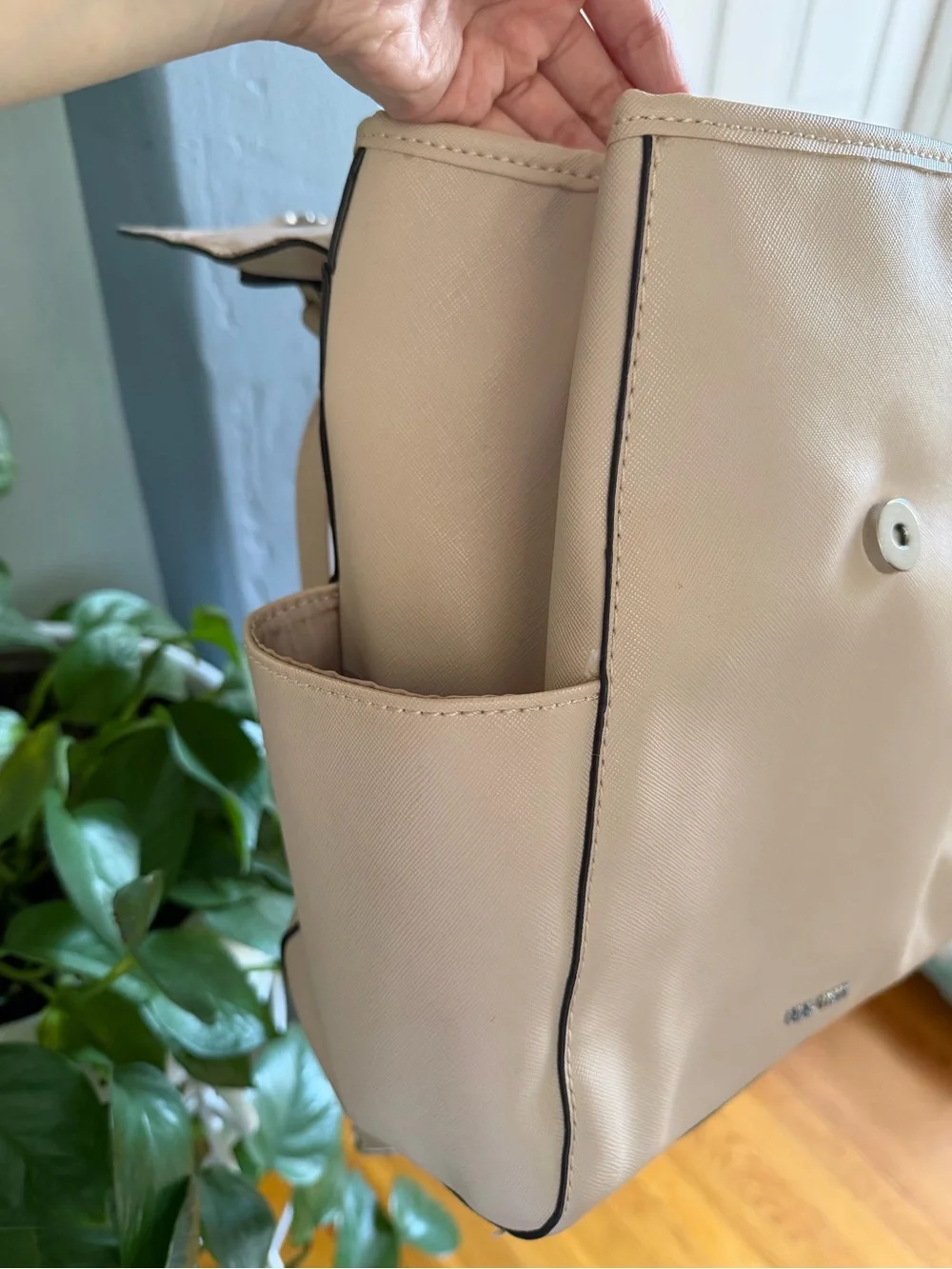 Nine West structured backpack